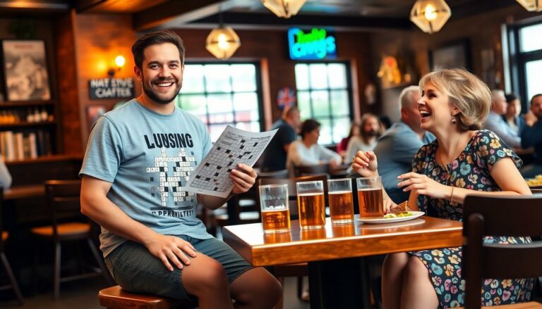 Casual Wear at the Pub Crossword