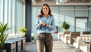 casual work wear